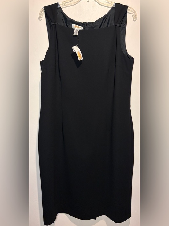 Talbots Dresses & Skirts - Talbots NWT Classic Little Black Dress Sleeveless Sheath Size 16